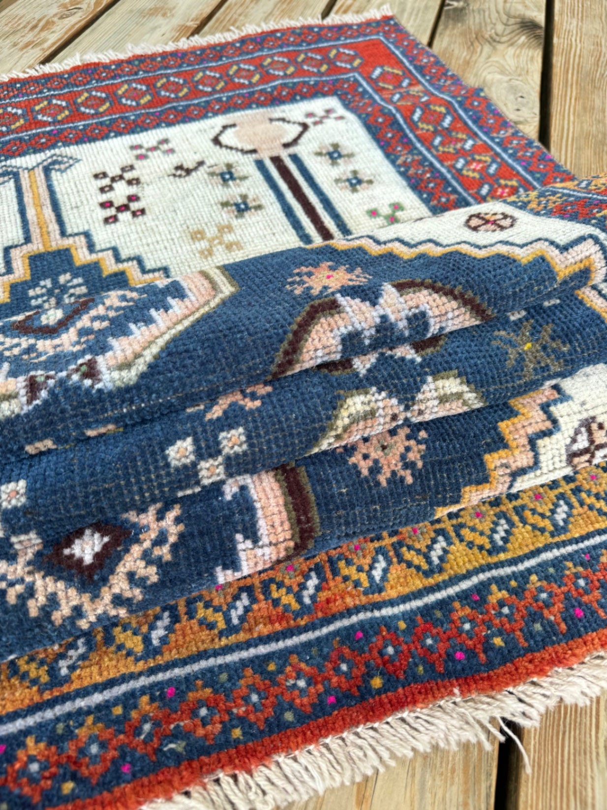 Vintage Rug 6’6” x 3’2”