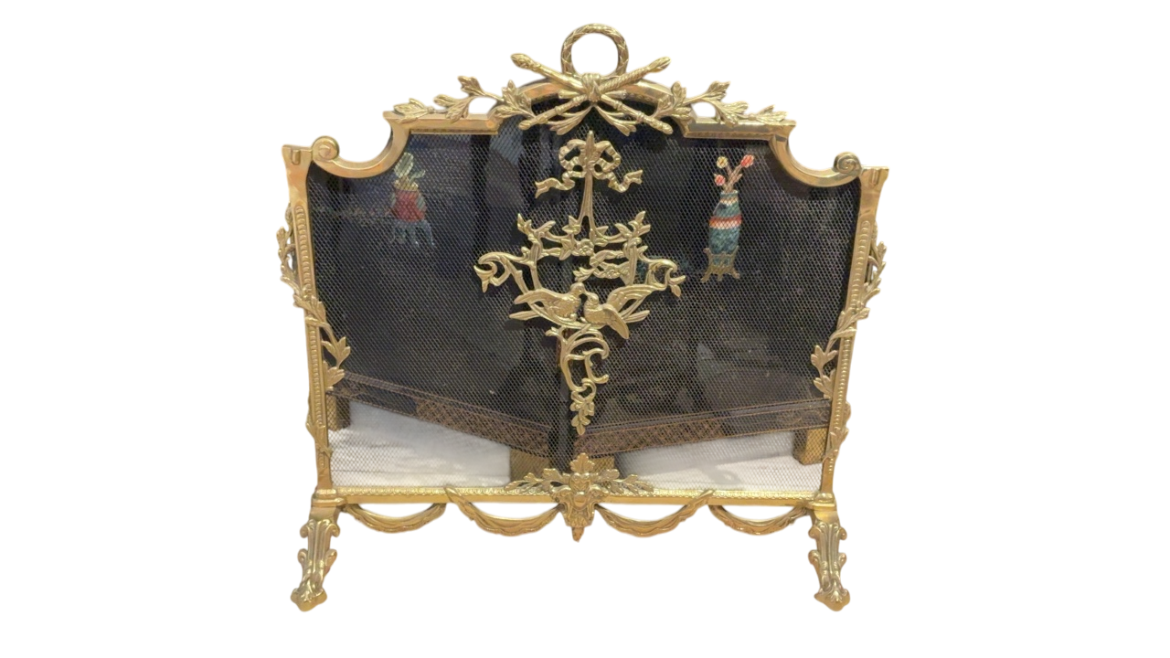 Brass Fireplace Screen