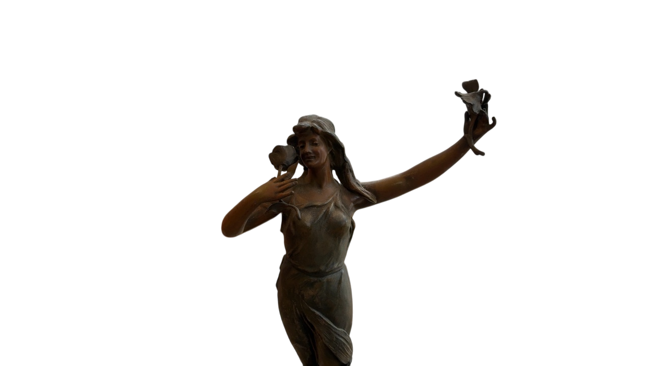 Bronze Ethereal Woman | La Marguerite Statue