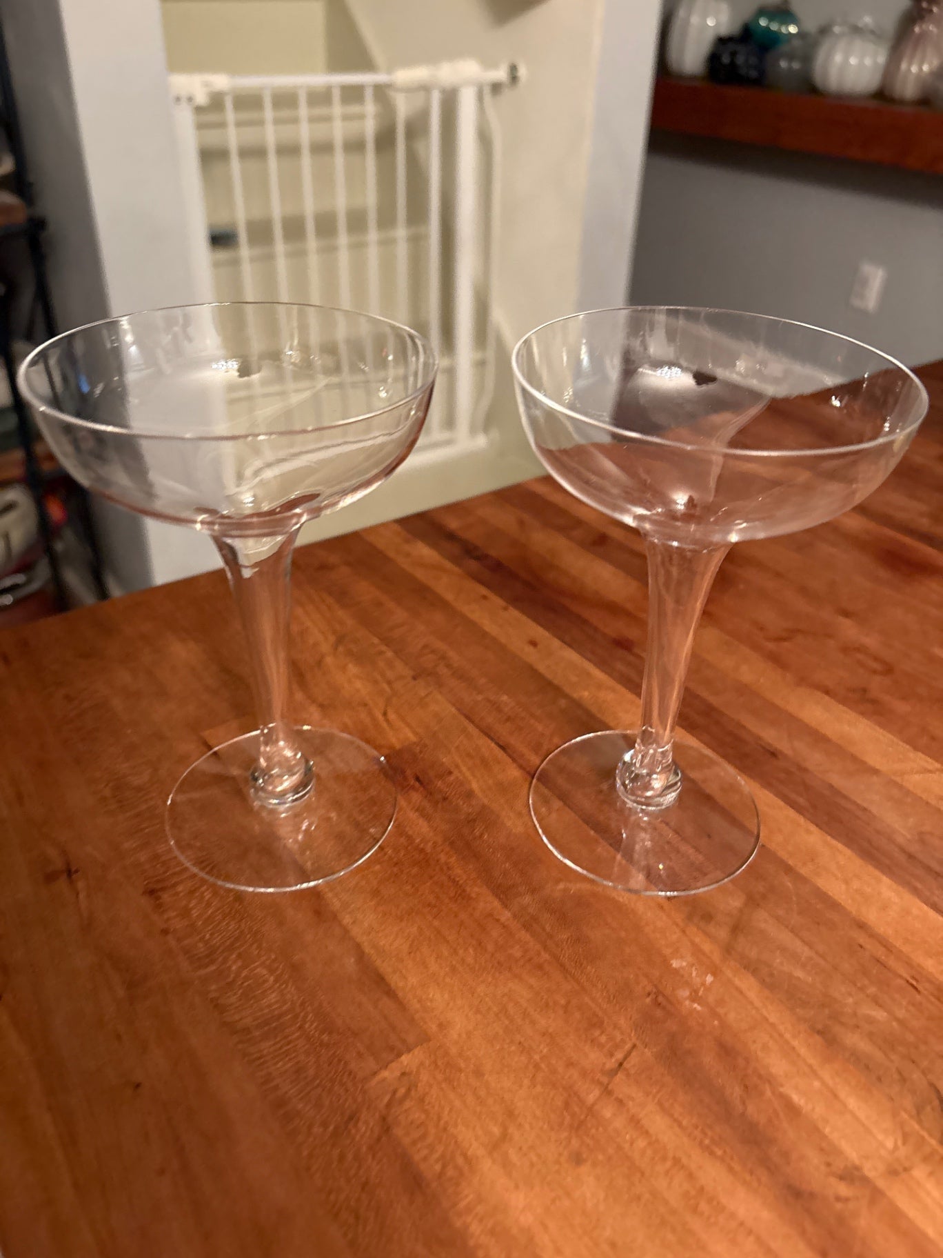 Set of 2 Champagne Coupes