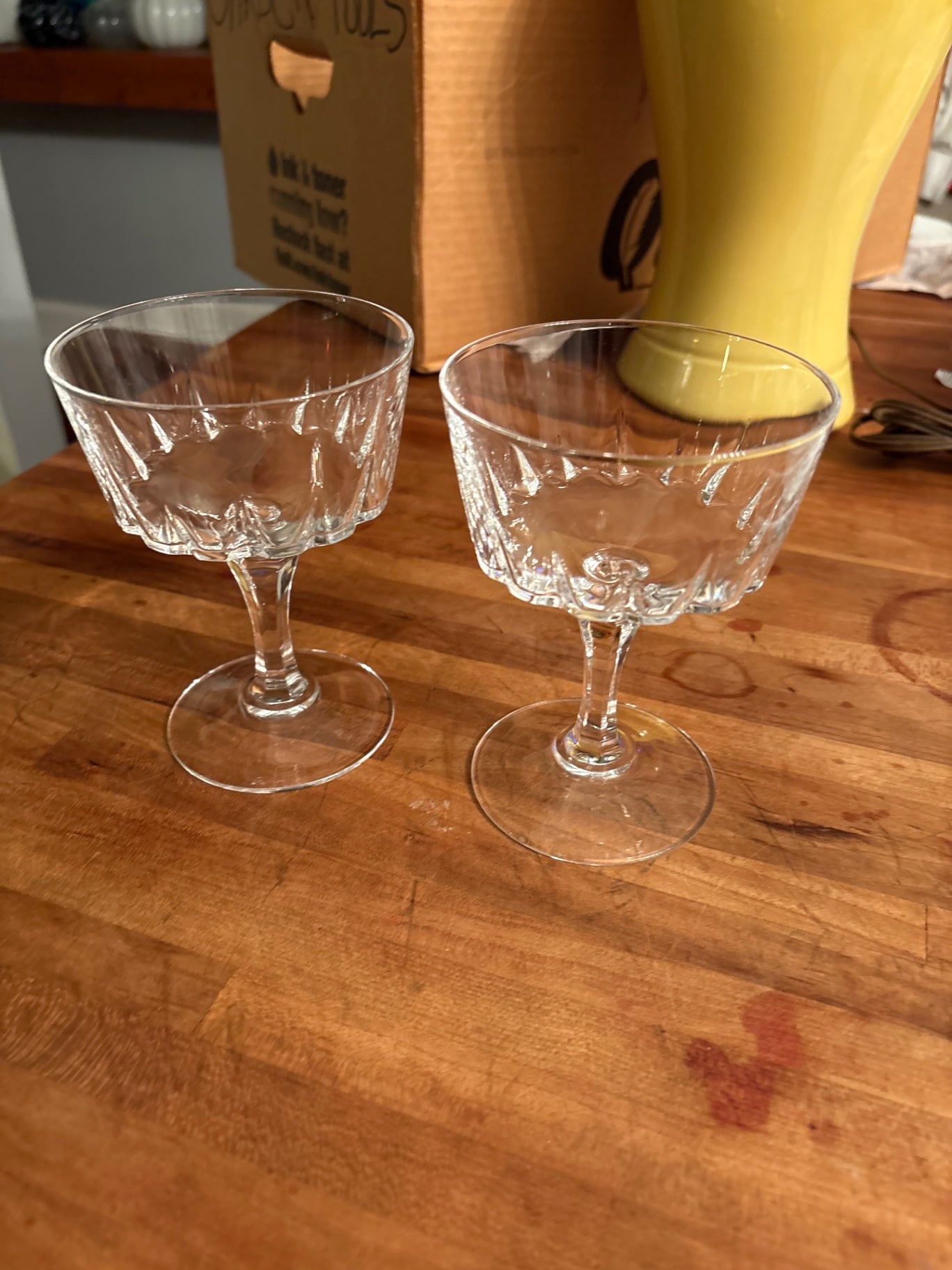 Set of 8 Art Deco Style Coupes