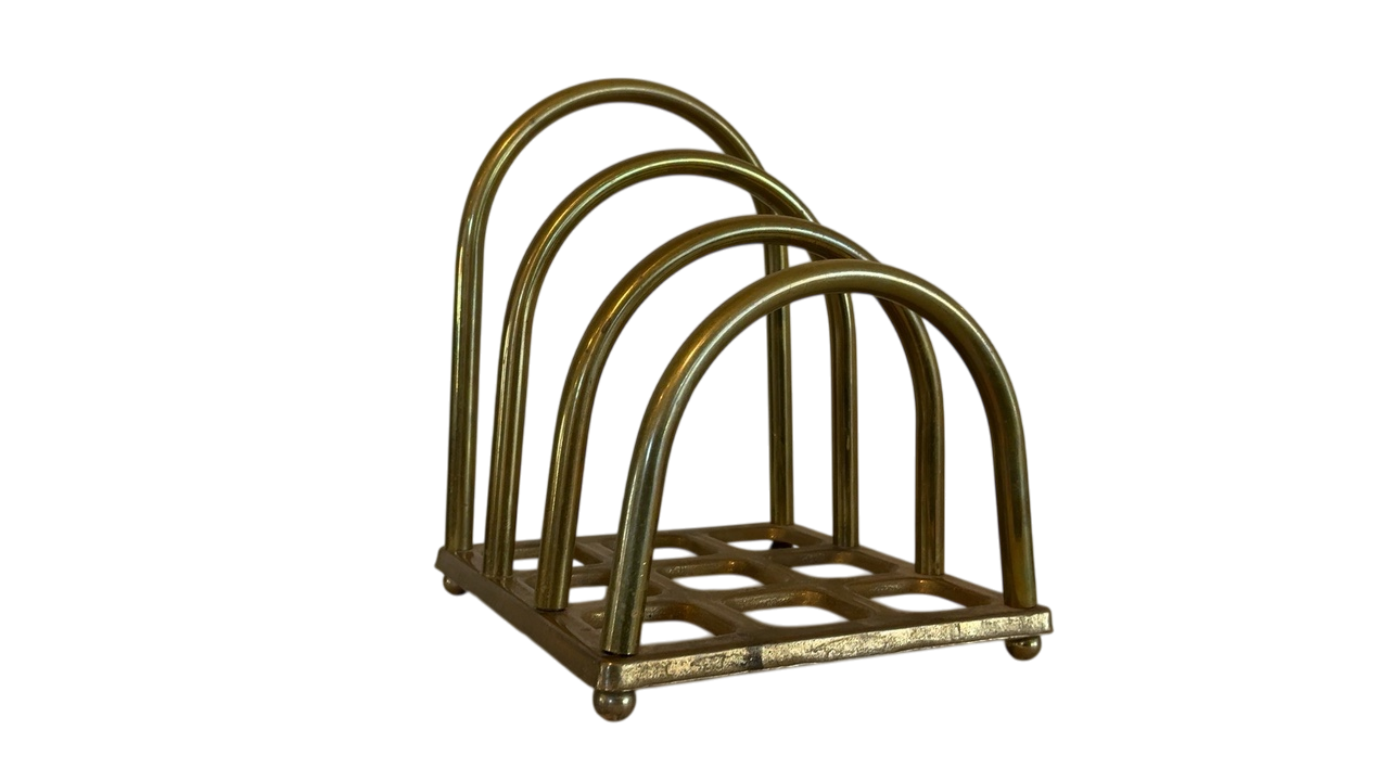 Brass Letter Organizer
