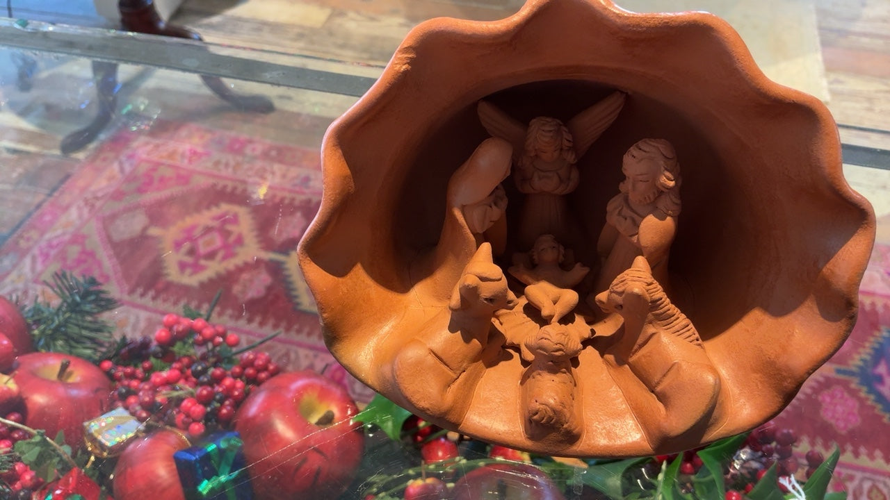 Terracotta Nativity