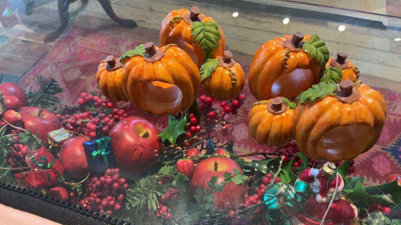 Pumpkin Napkin Rings (4)