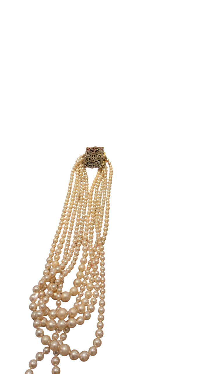 Vintage Pearl Necklace 