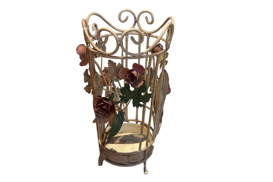Vintage Tole Umbrella Stand