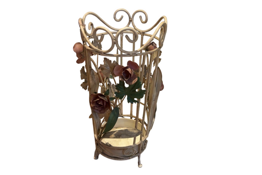 Vintage Tole Umbrella Stand