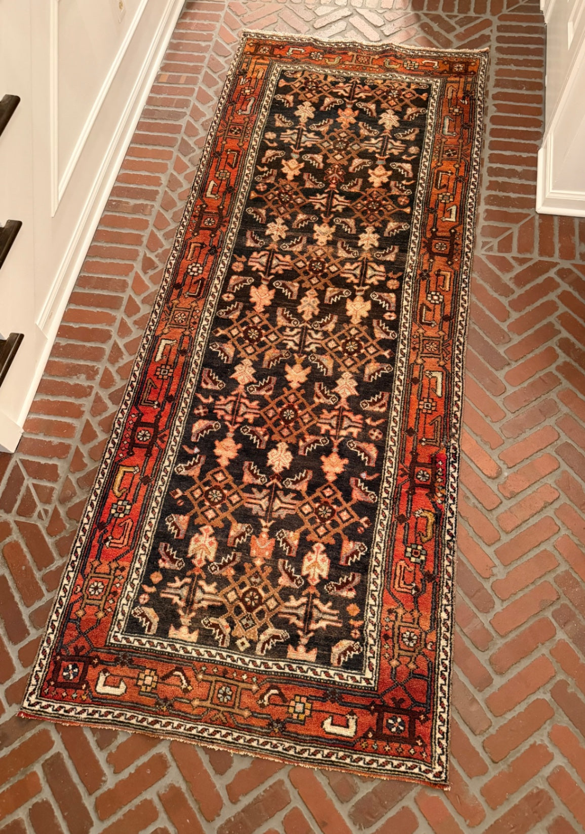 Vintage Persian Runner, 8’2” x 3’3”