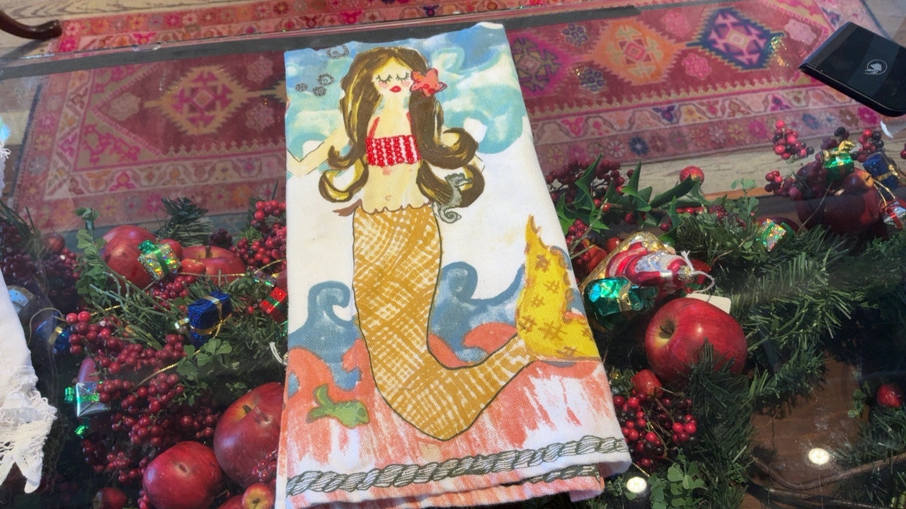 Colorful Mermaid Napkin