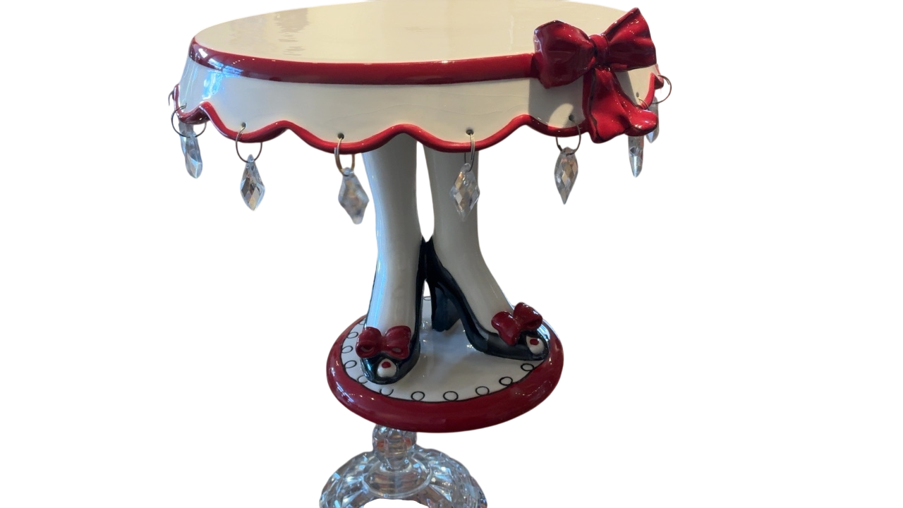 High Heel Cake Plate 