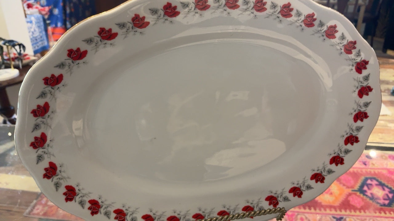 Rose Platter 