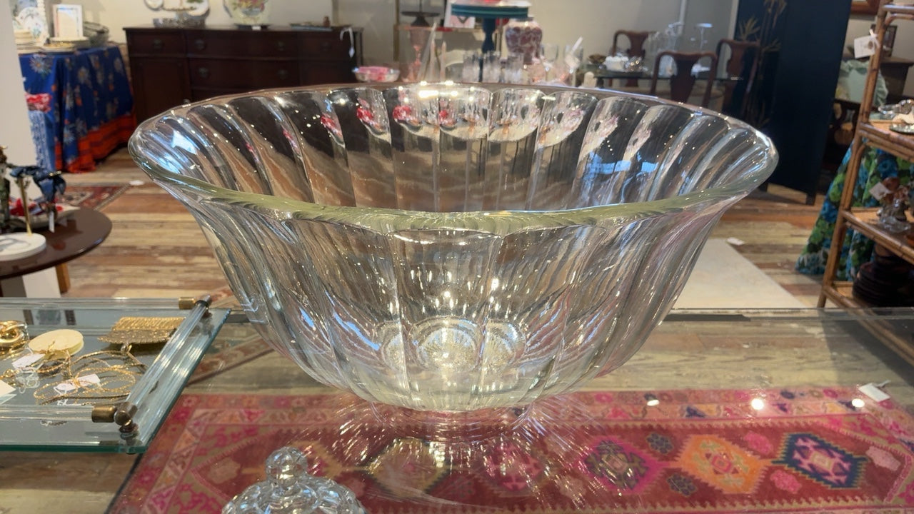 Huge Glass Bowl 