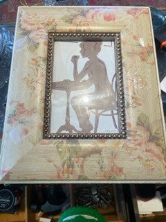 Floral Picture Frame 4x6 