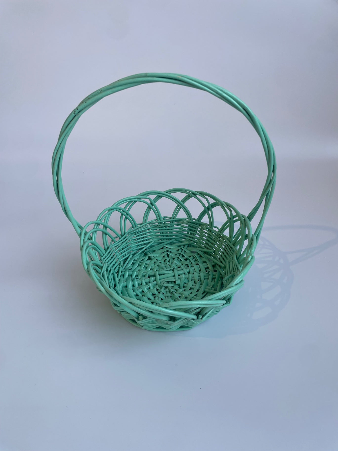 Basket 8 inches Tiffany Blue