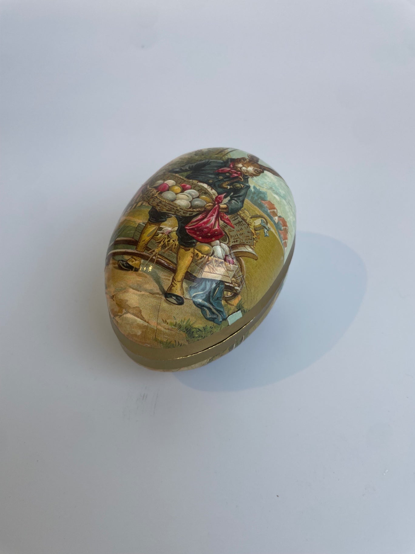 German Paper Maiche Egg 5” 