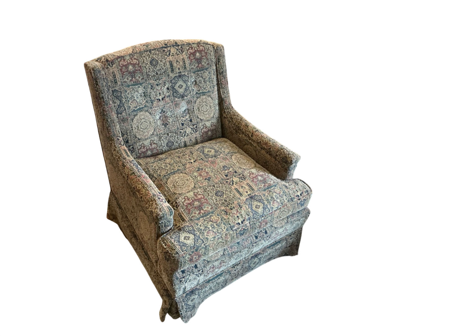 Tapestry Style Chair 28” x 31” x 31”