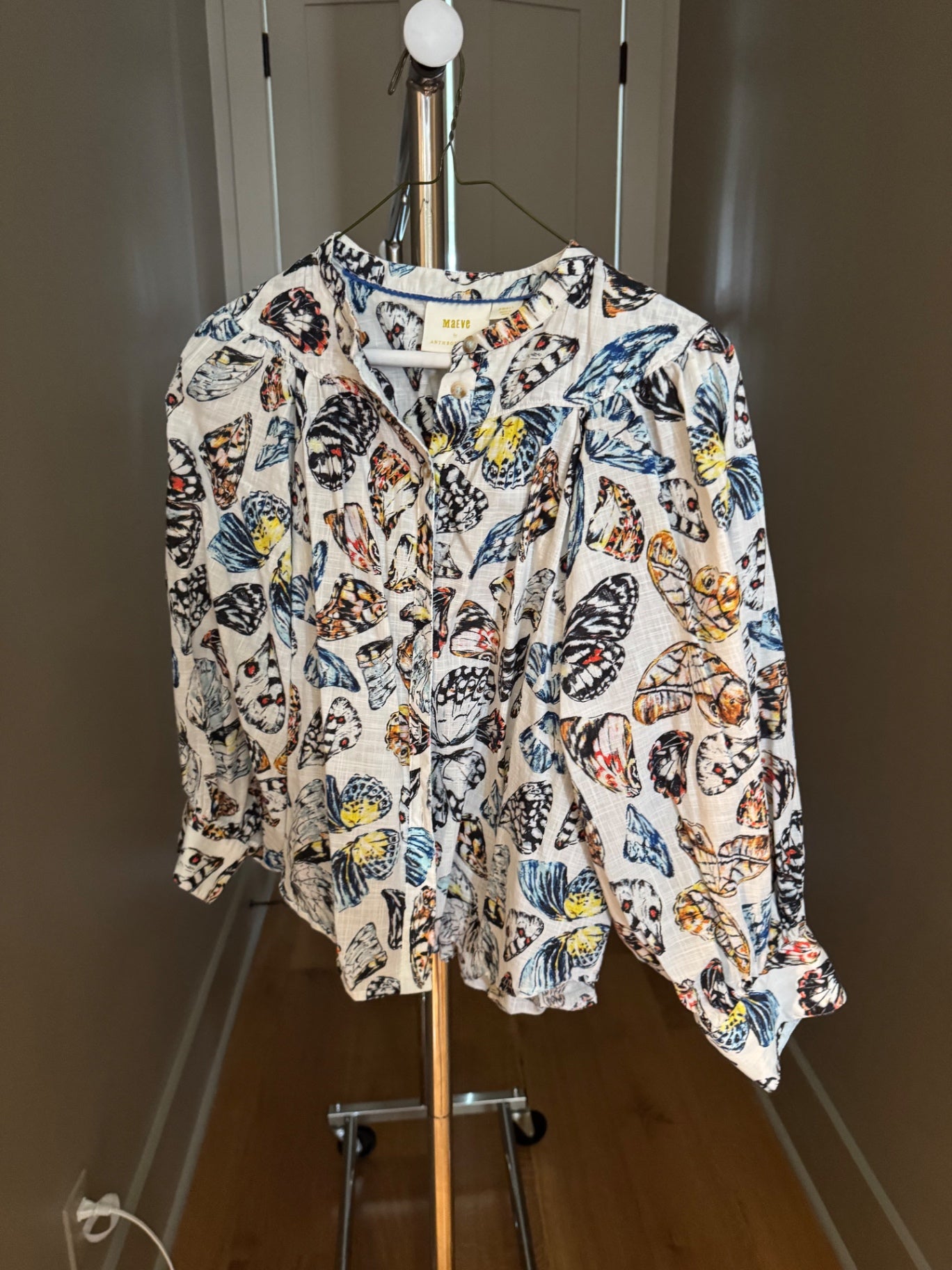 Lindsey Black Shirt Small Multicolor