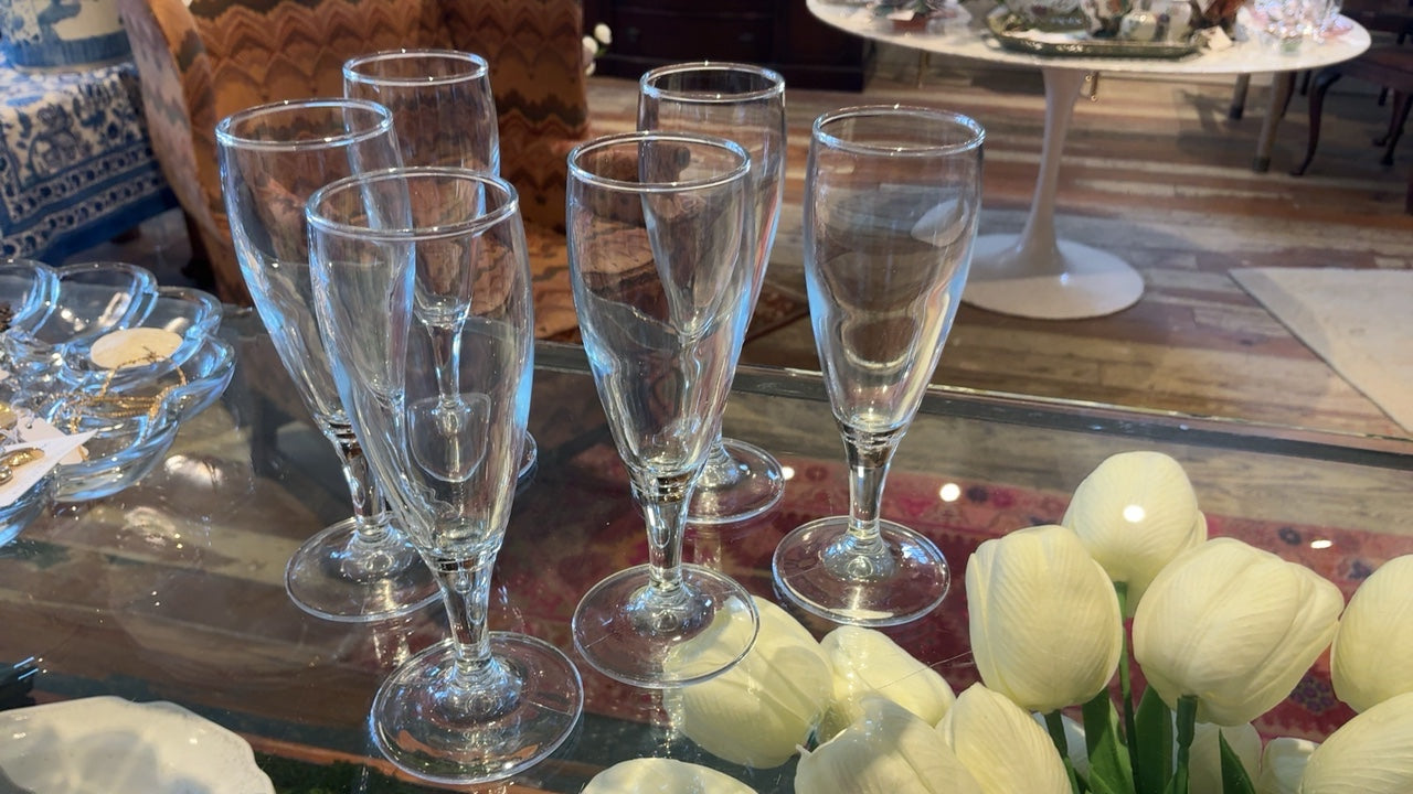 Cordial Glasses Clear (6)