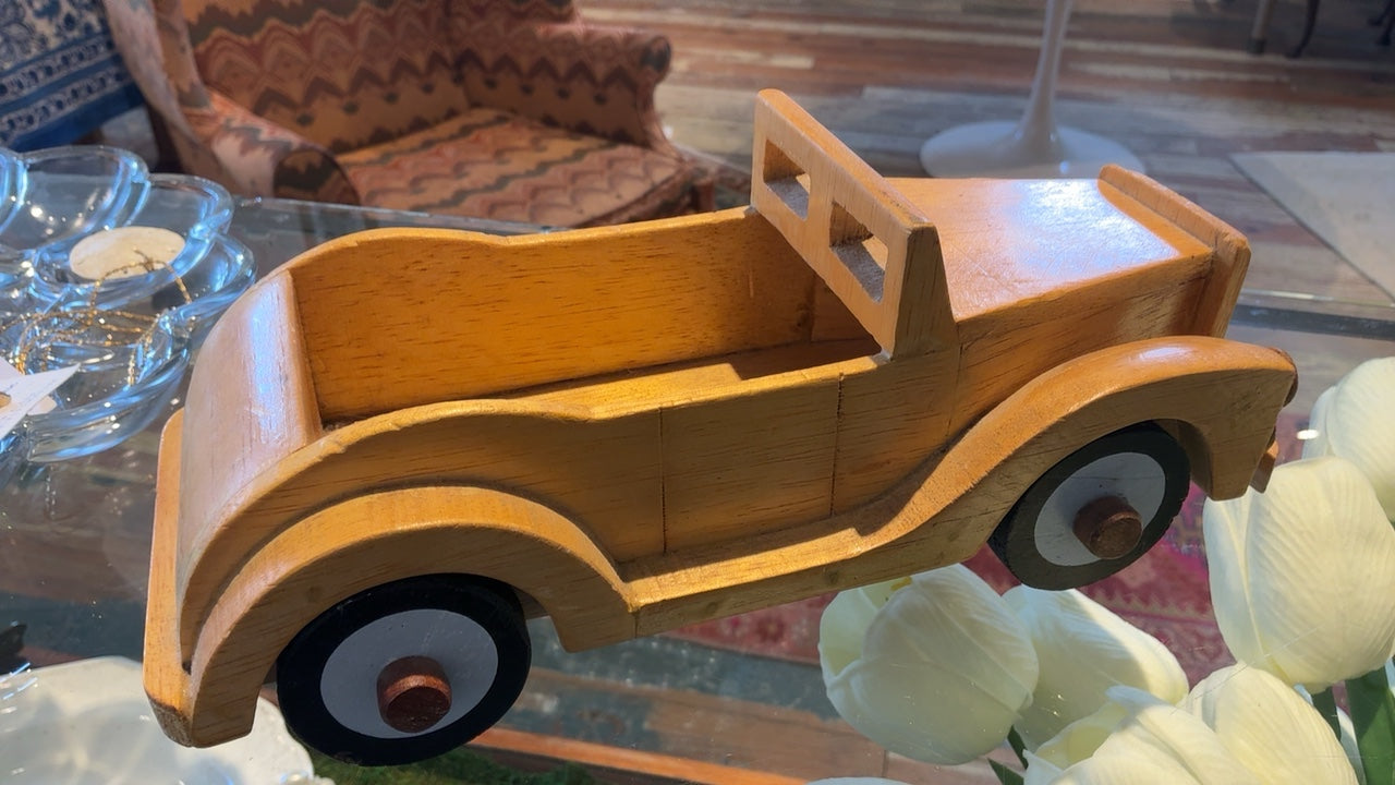 Wooden Toy Car 