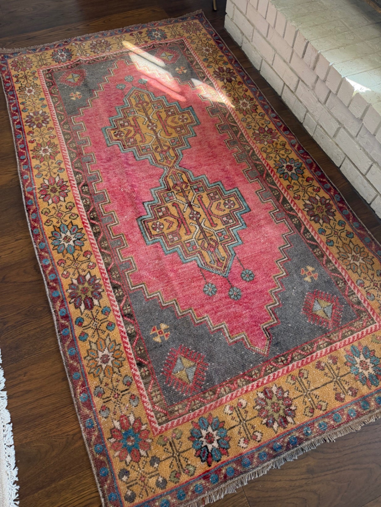 Vintage Rug, 7'2" x 3'1`0"