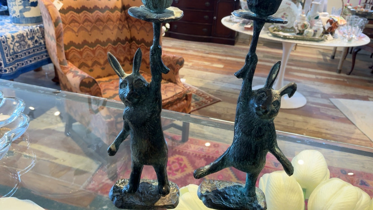 Bunny Candle Holders 