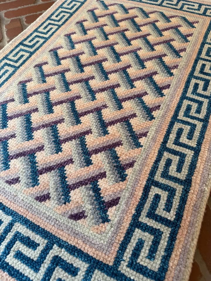 New Oushak Rug, 2' x 3'