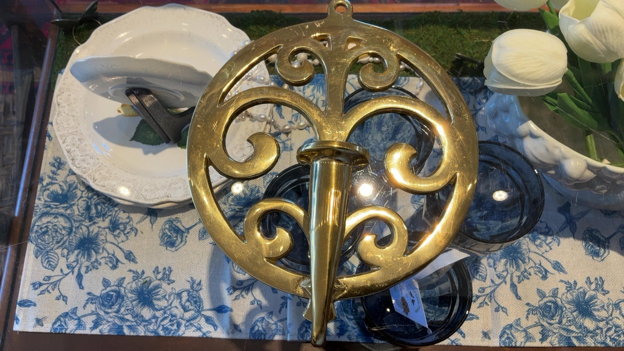 Mounted Candlestick Holder