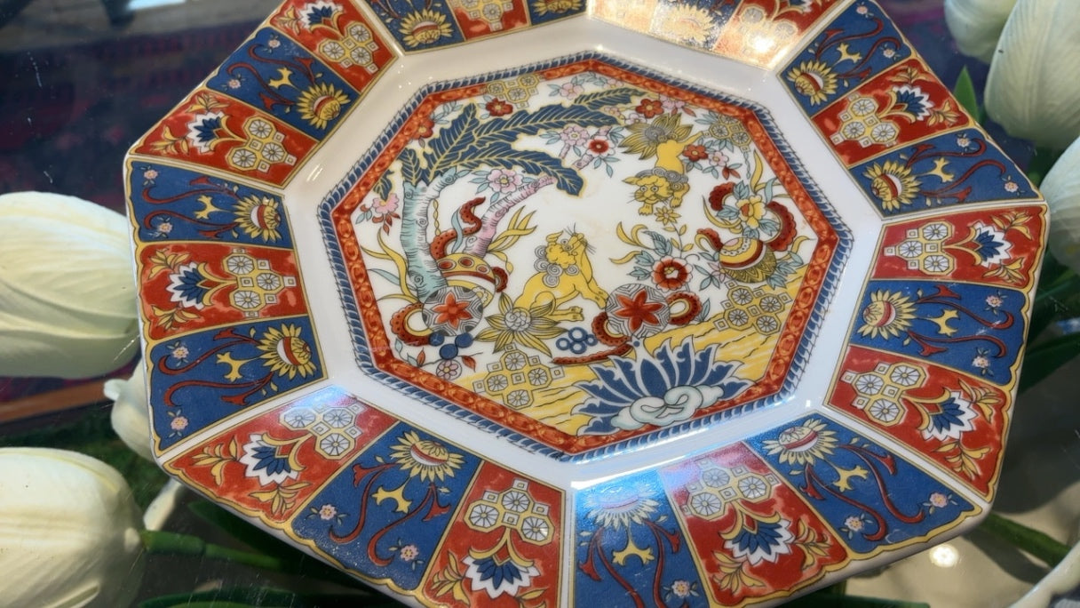 Ceramic Plate Multicolor