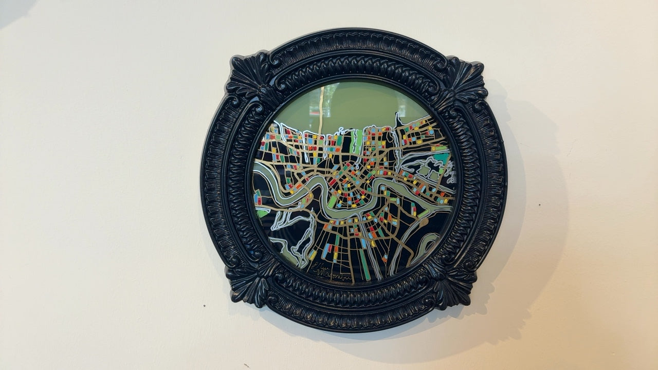 Large Round Painting