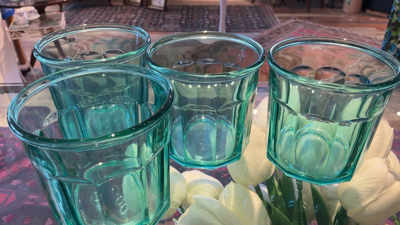 Green Glassware (4)