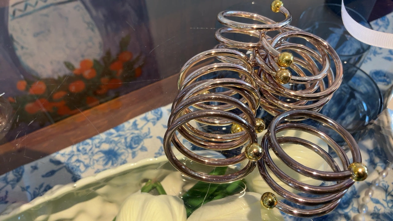 Coil Napkin Rings (6)