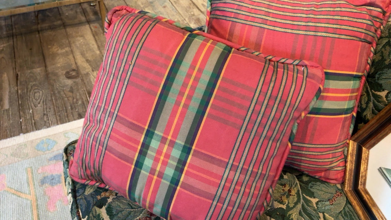 Plaid Pillows (5) 