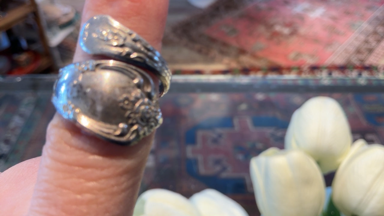 Silver Spoon Ring 