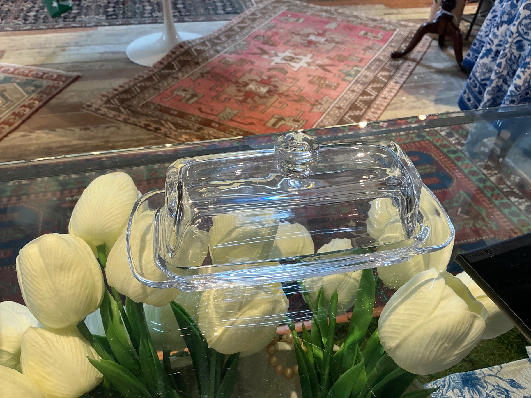 Glass Butter Dish