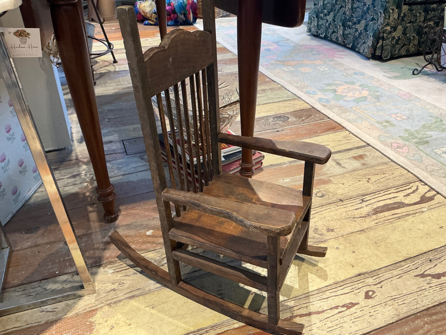 Vintage child’s rocking chair