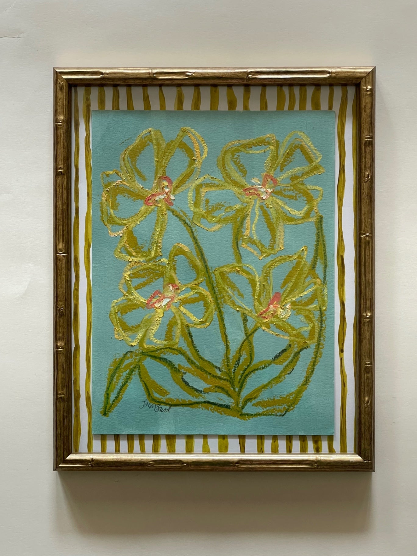 Striped and Blooming no 1