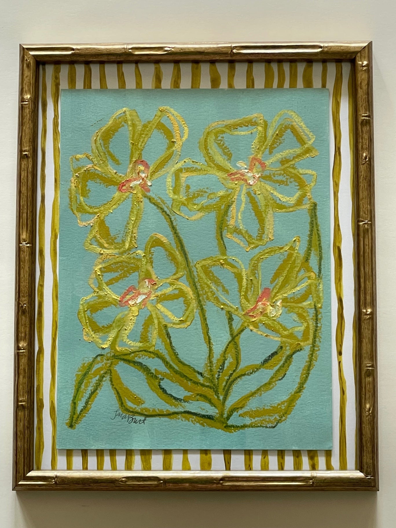 Striped and Blooming no 1