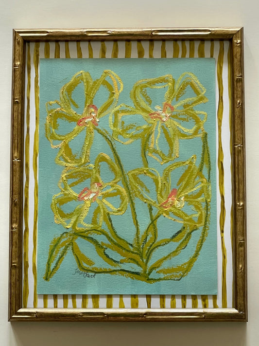 Striped and Blooming no 1