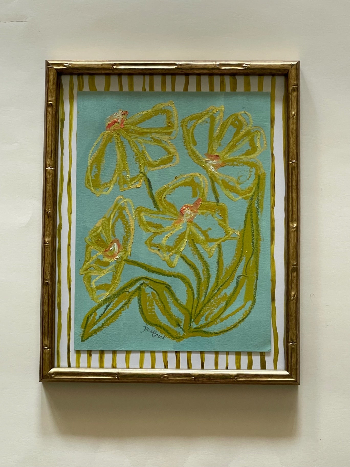 Striped & Blooming no 2