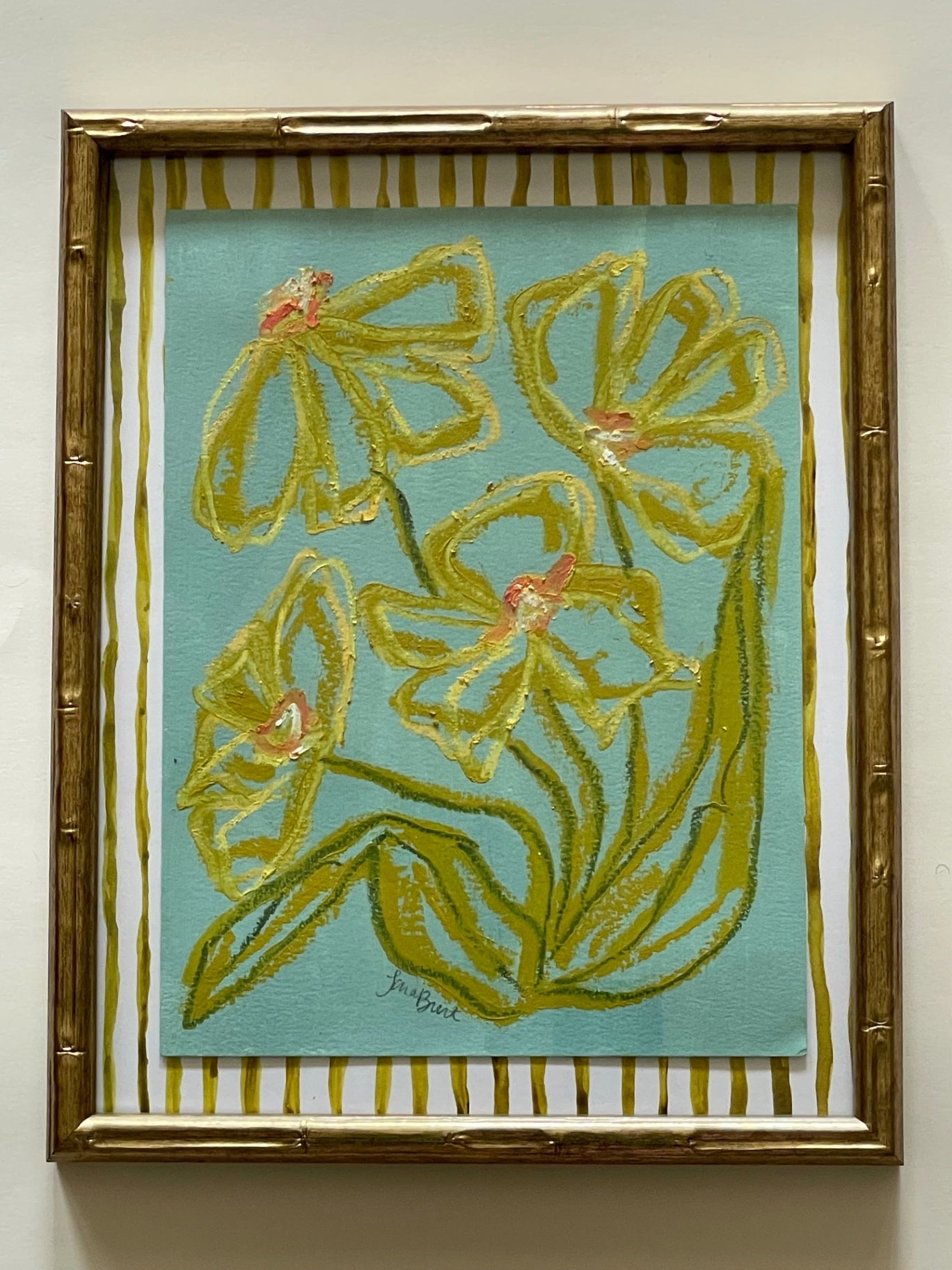 Striped & Blooming no 2