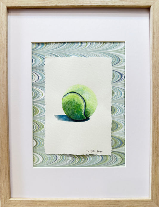 Pastel Marbled Tennis Ball