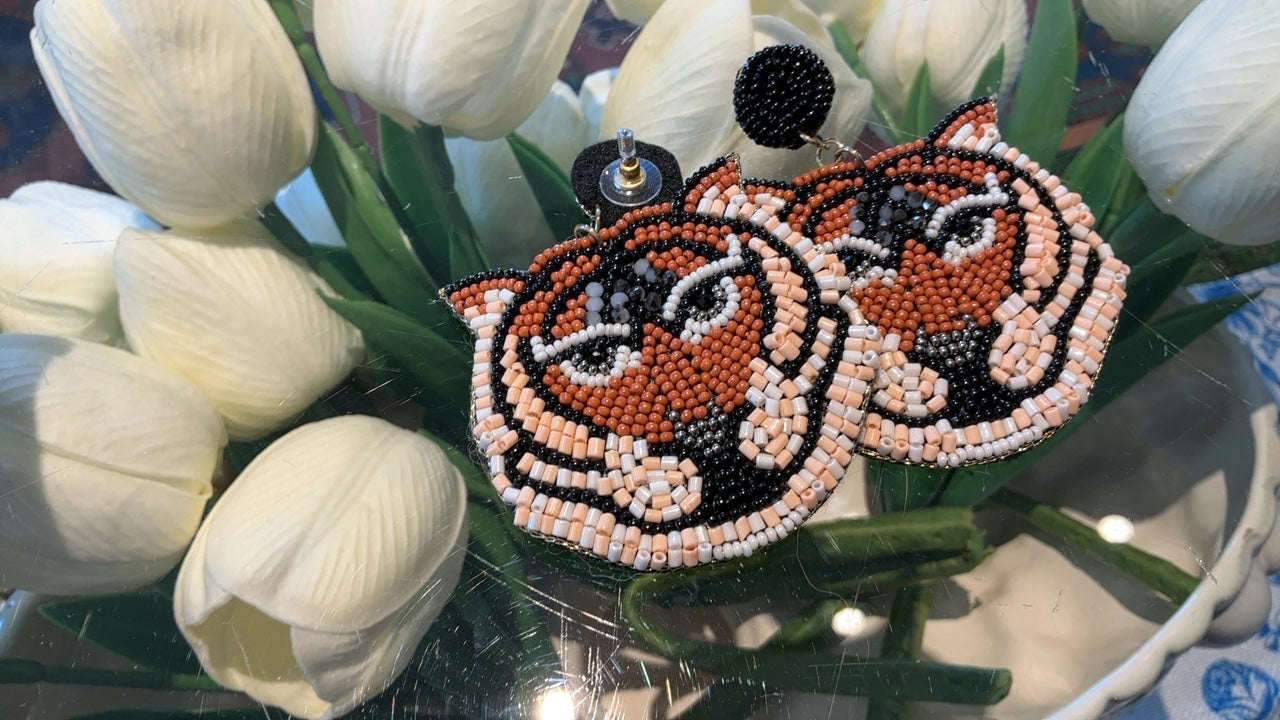 Tiger Earrings