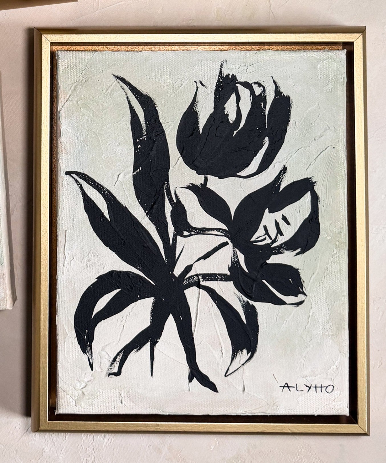 "Meadow Dancer" by ALYHO, 8x10 acrylic on framed canvas