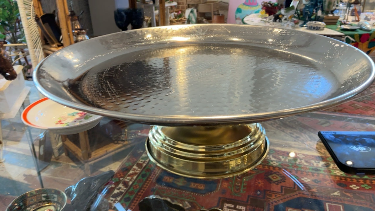 Silver Cake Plate