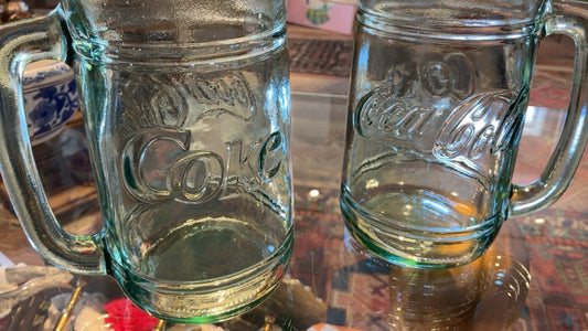 Vintage Coca-Cola Mugs (2)