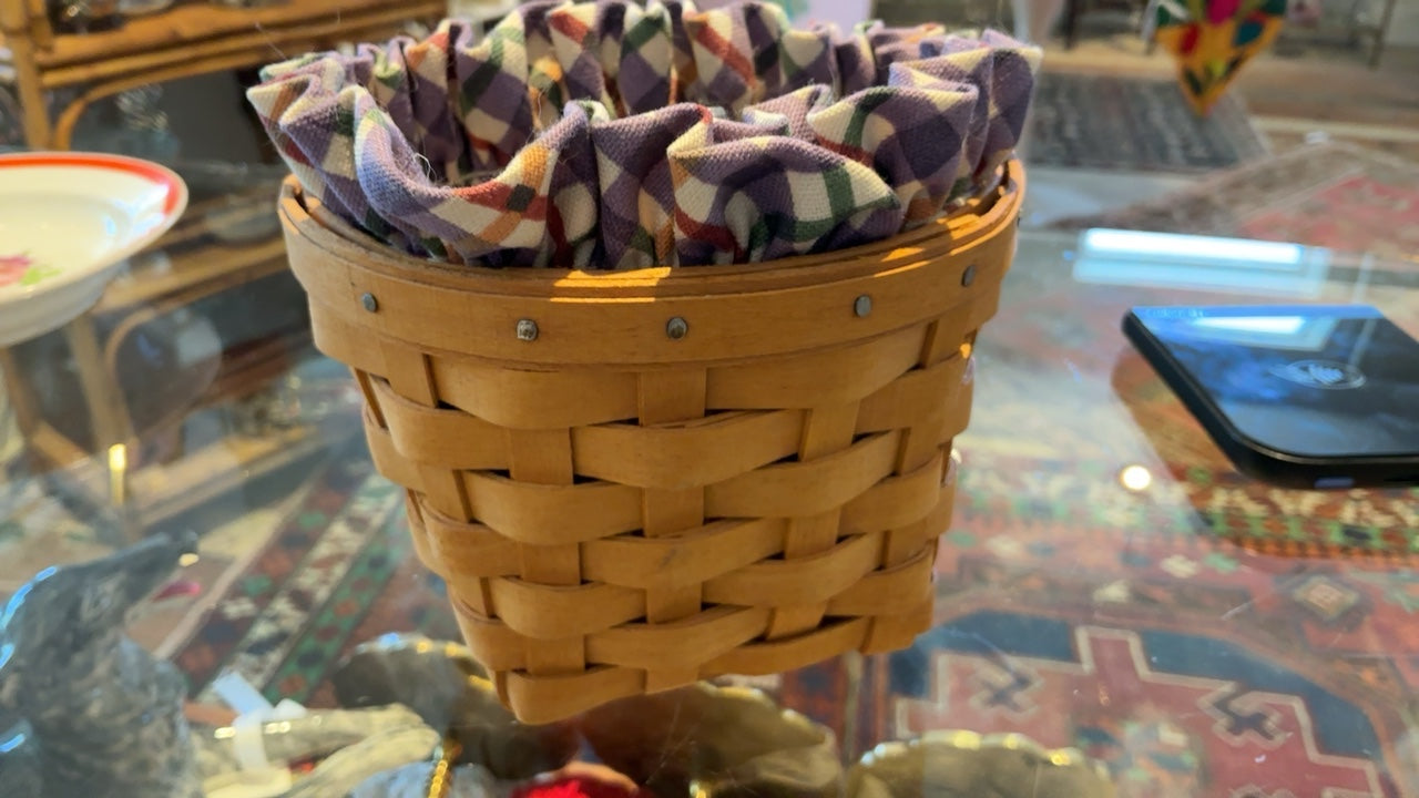 Longberger Picnic Basket Wall Pocket