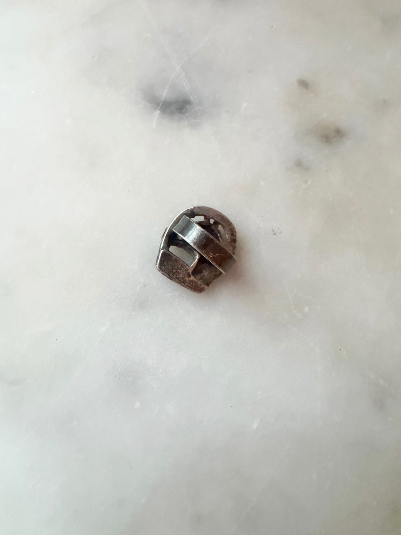 Vintage Child’s Sterling Silver Horse Horseshoe Ring / Bolo or Scarf Tie