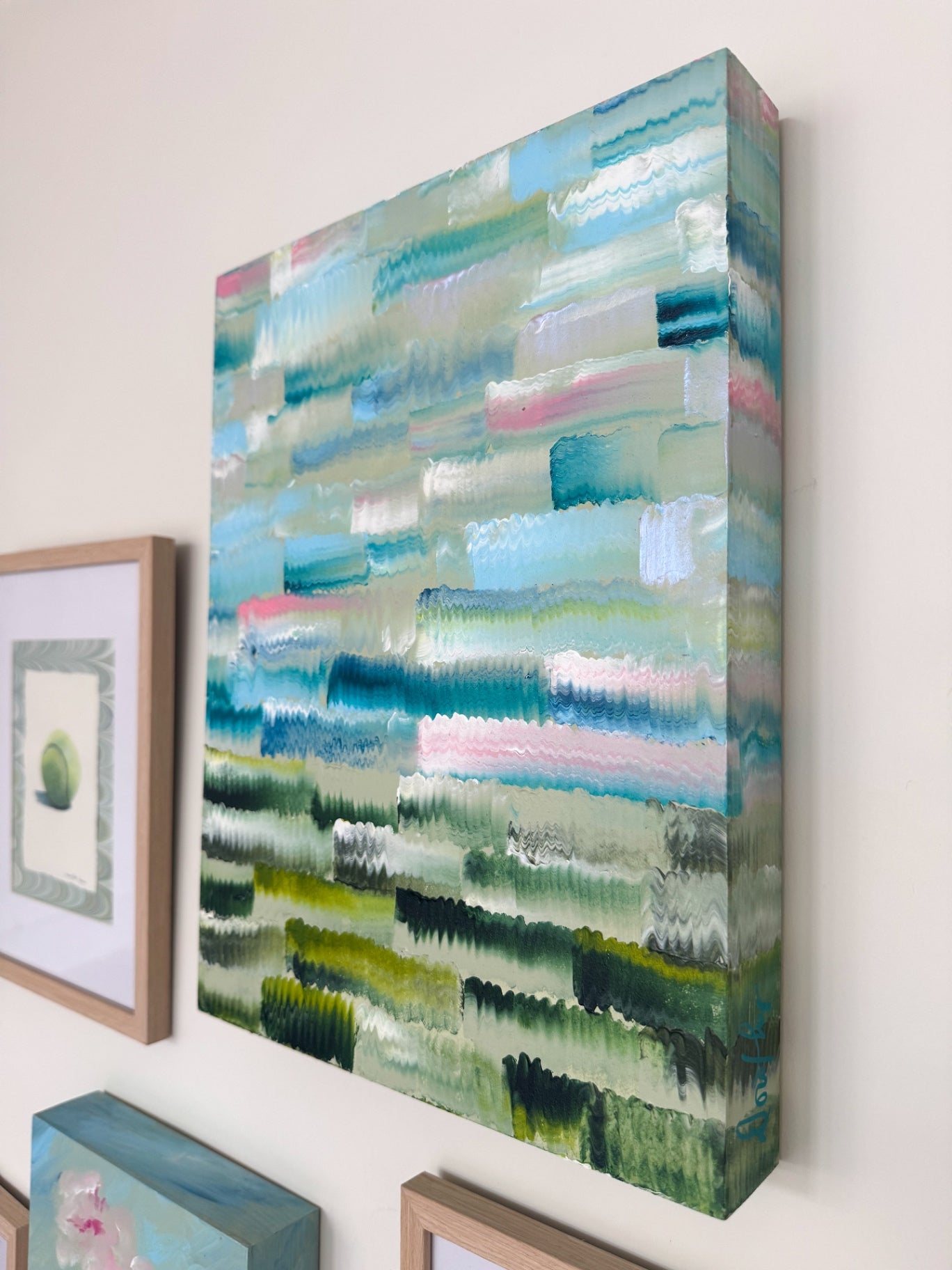 “Good Vibrations” by Dorothy Collier, 12x16”