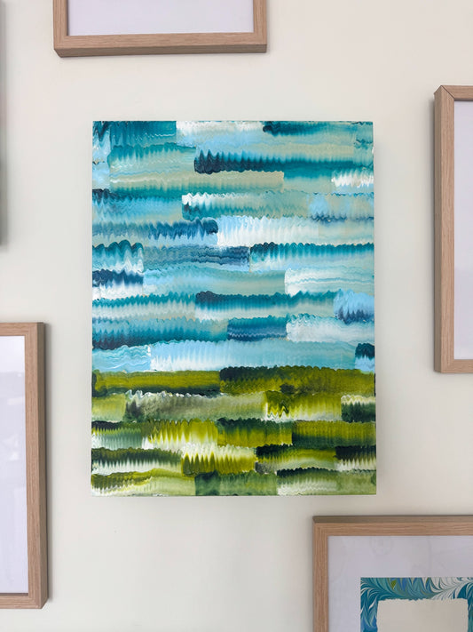 “Clear Skies Ahead” by Dorothy Collier, 12x16”