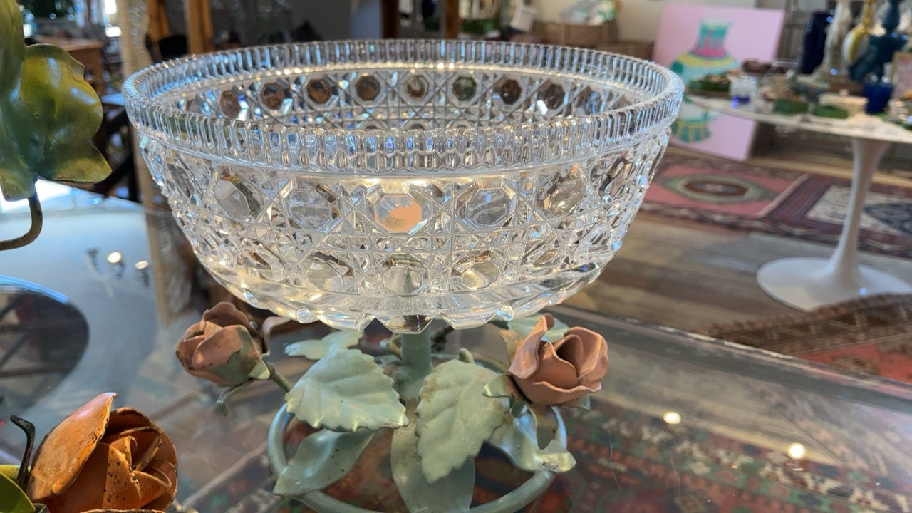 Vintage Tole Dish